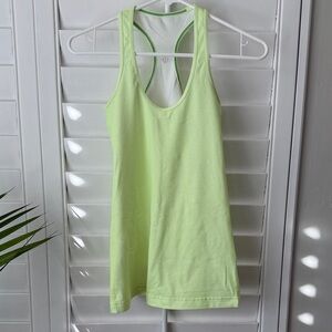Lululemon Athletica Light Green Tank Top